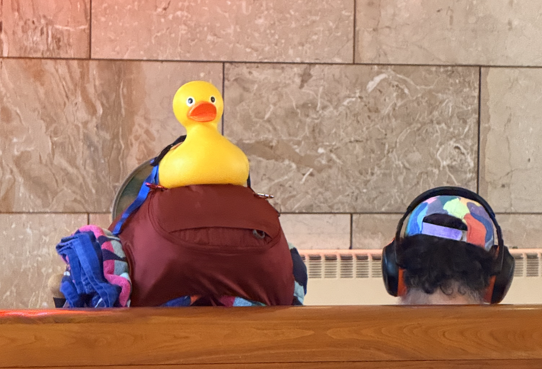 Yellow rubber duck
