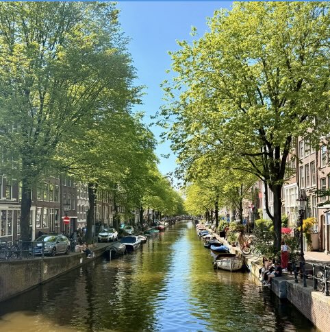 Canal in Amsterdam
